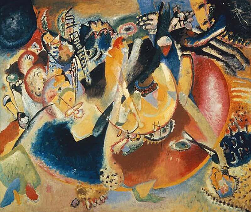 Improvisation of Cold Forms, 1914 by Wassily Kandinsky