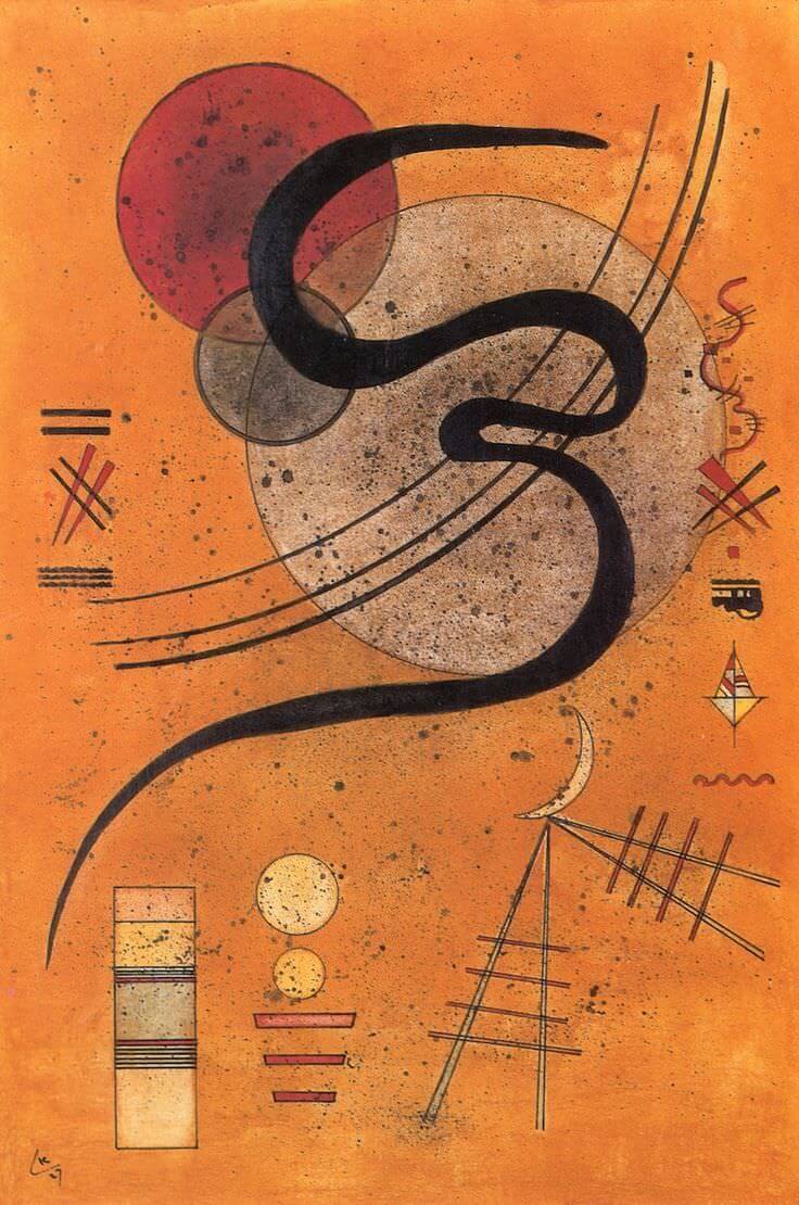 Mood Lines, 1927 by Wassily Kandinsky