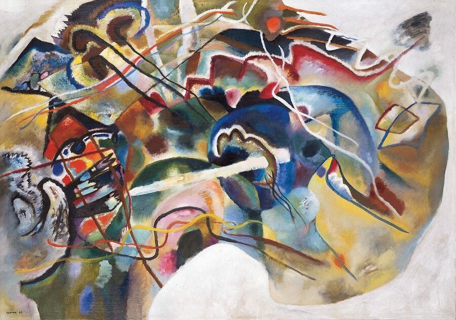 Painting with White Border, 1912 by Wassily Kandinsky