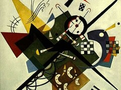 On White II , 1923 by Wassily Kandinsky