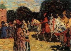 Sunday: Old Russia, 1904 by Wassily Kandinsky