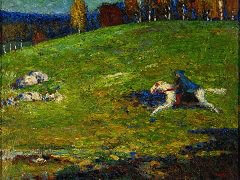The Blue Rider, 1903 by Wassily Kandinsky