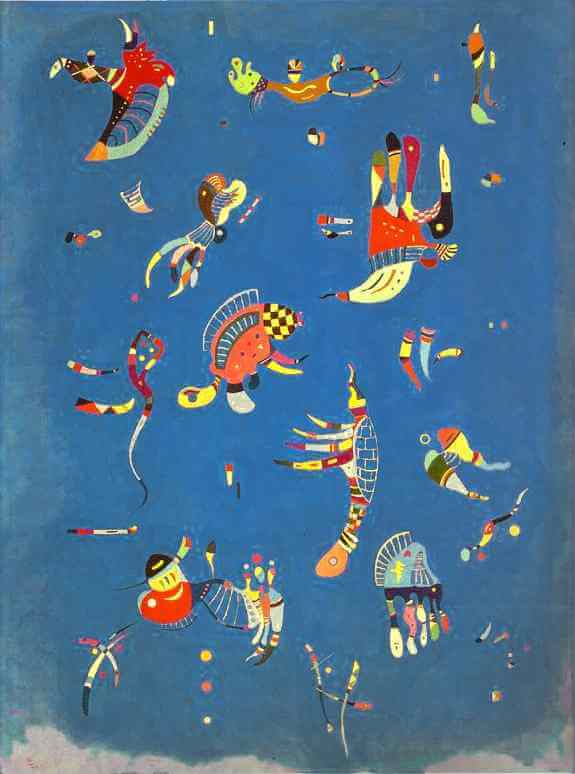 Blue Sky, 1940 by Wassily Kandinsky
