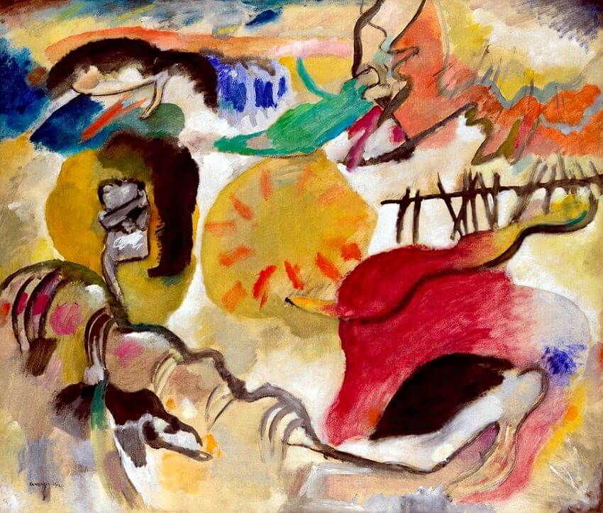 Improvisation, 27 by Wassily Kandinsky