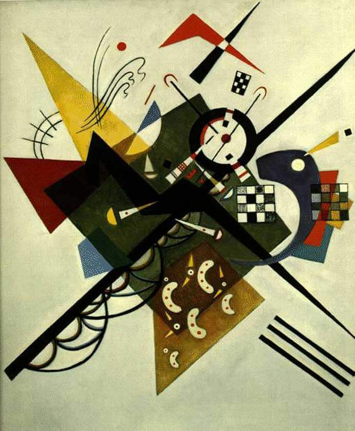 On White II , 1923 by Wassily Kandinsky