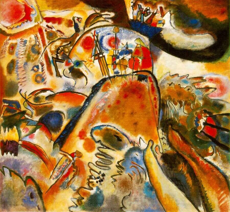 Small Pleasures, 1913 by Wassily Kandinsky