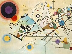 Composition VIII, 1923 by Wassily Kandinsky