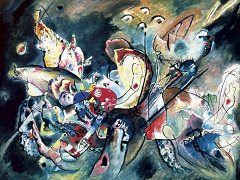 Overcast, 1917  by Wassily Kandinsky